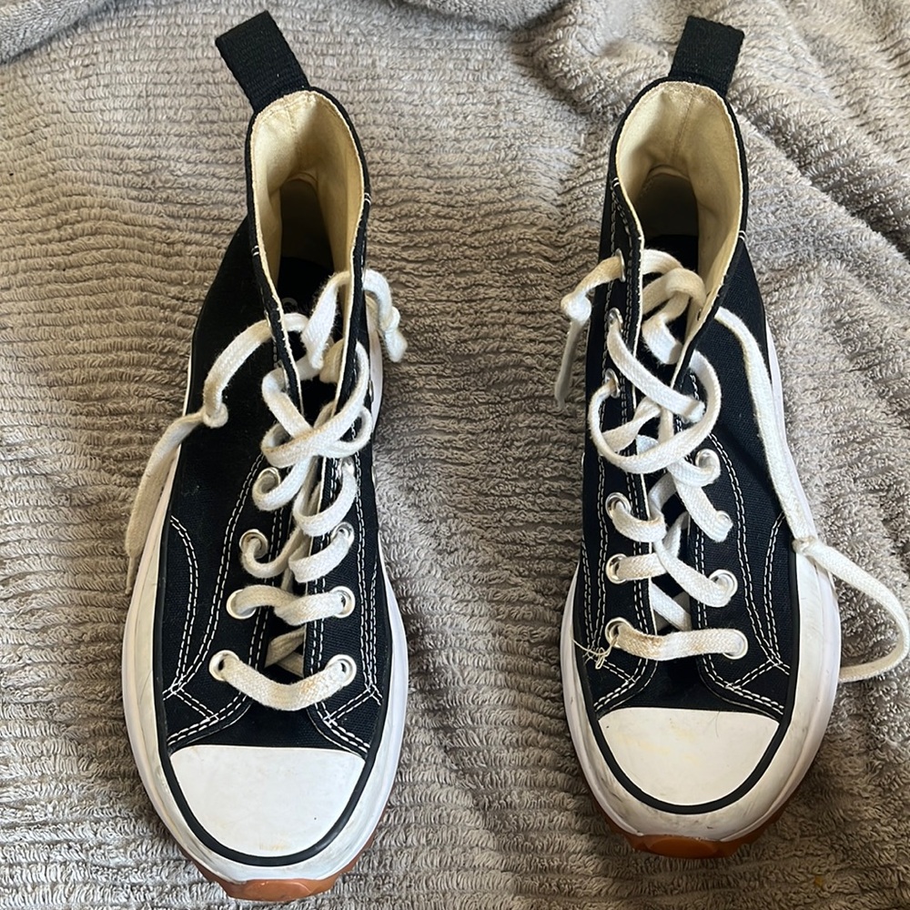 High top platform converse